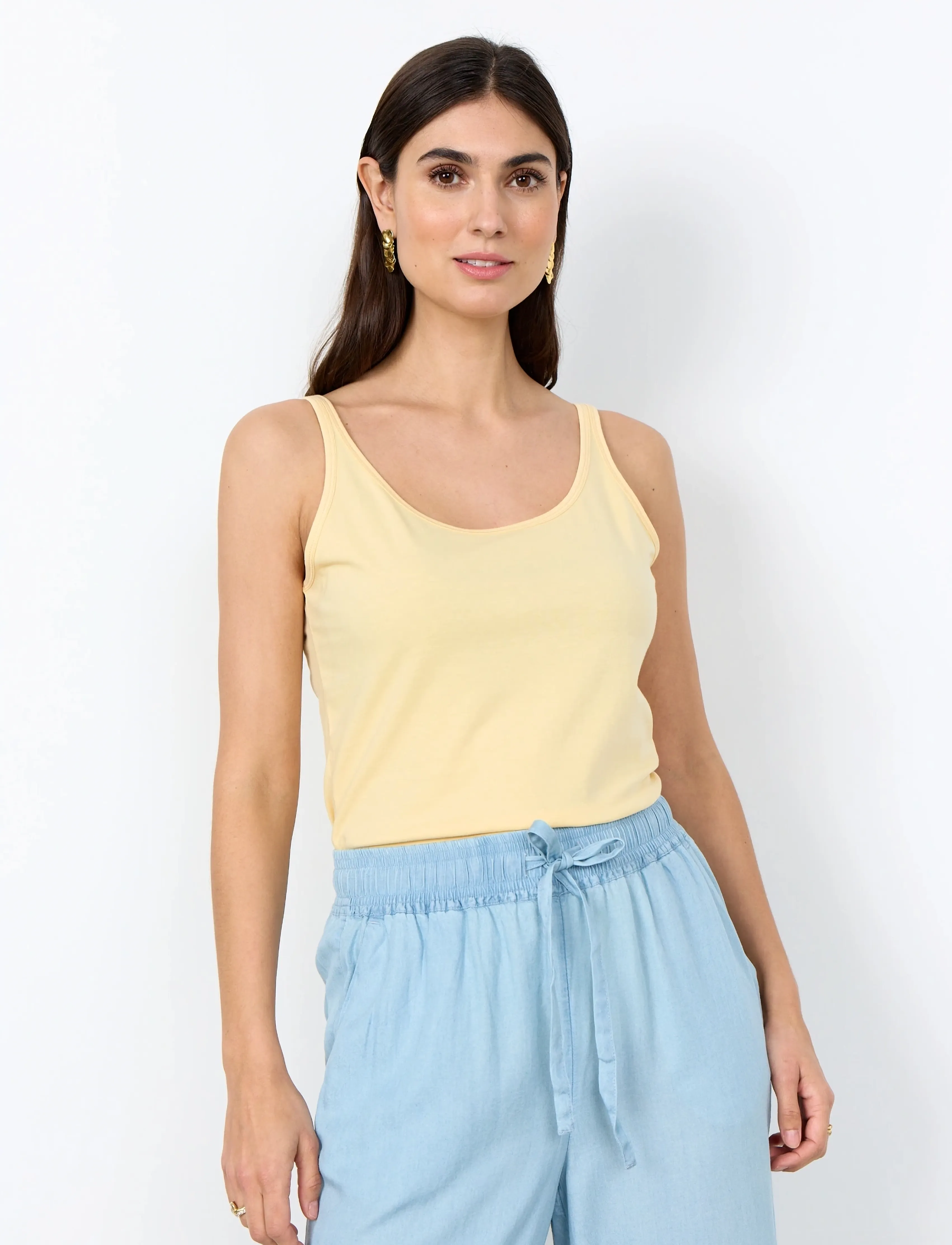 Soyaconcept Sc-Pylle, Kvinder, Tanktop, Cream, Str: S