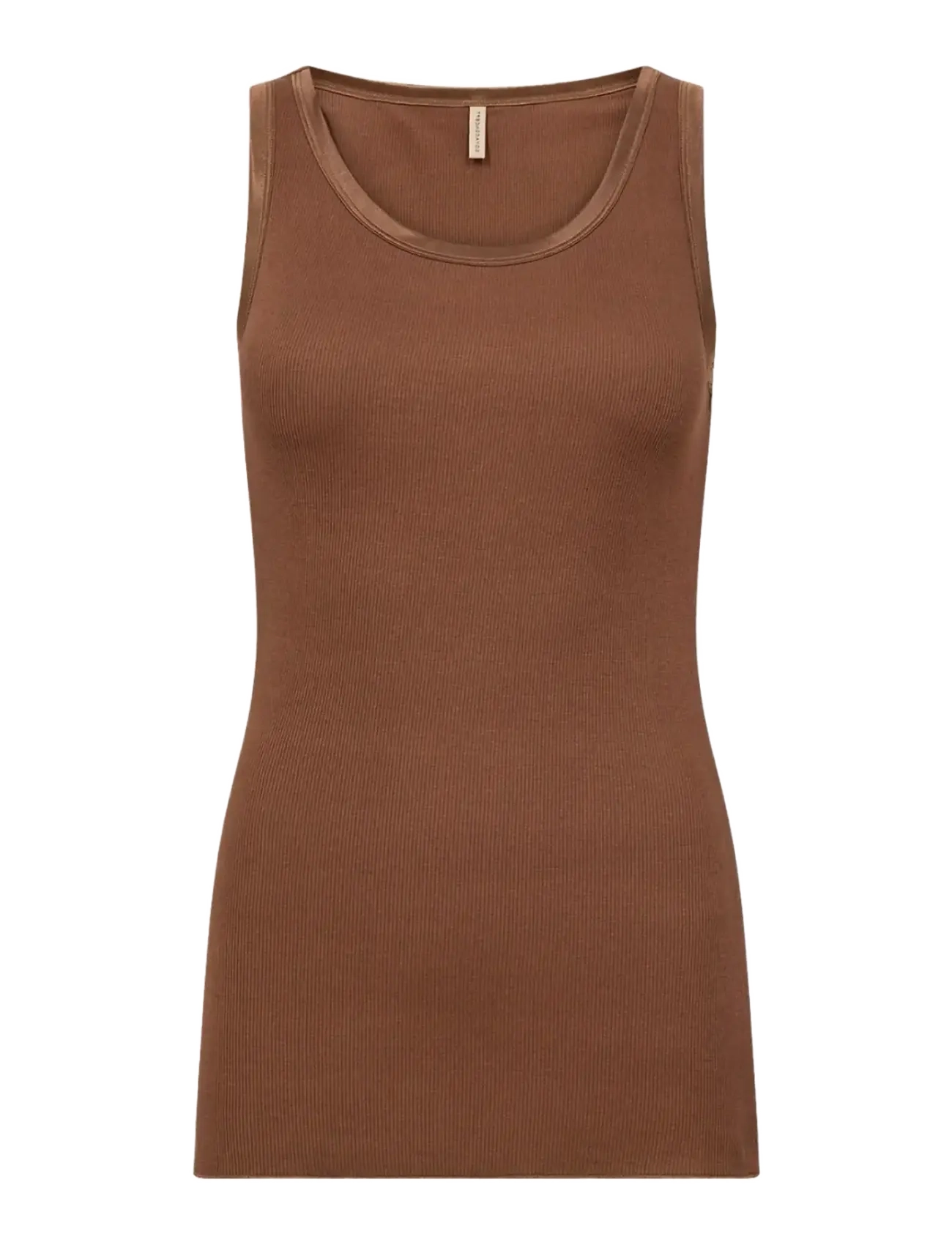 Soyaconcept - SC-RYAN - Ärmellose tops - 8710 toffee - 1