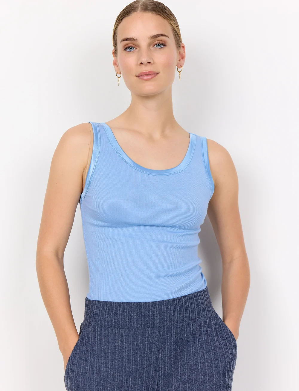 Soyaconcept - SC-RYAN - Ærmeløse toppe - air blue - 0