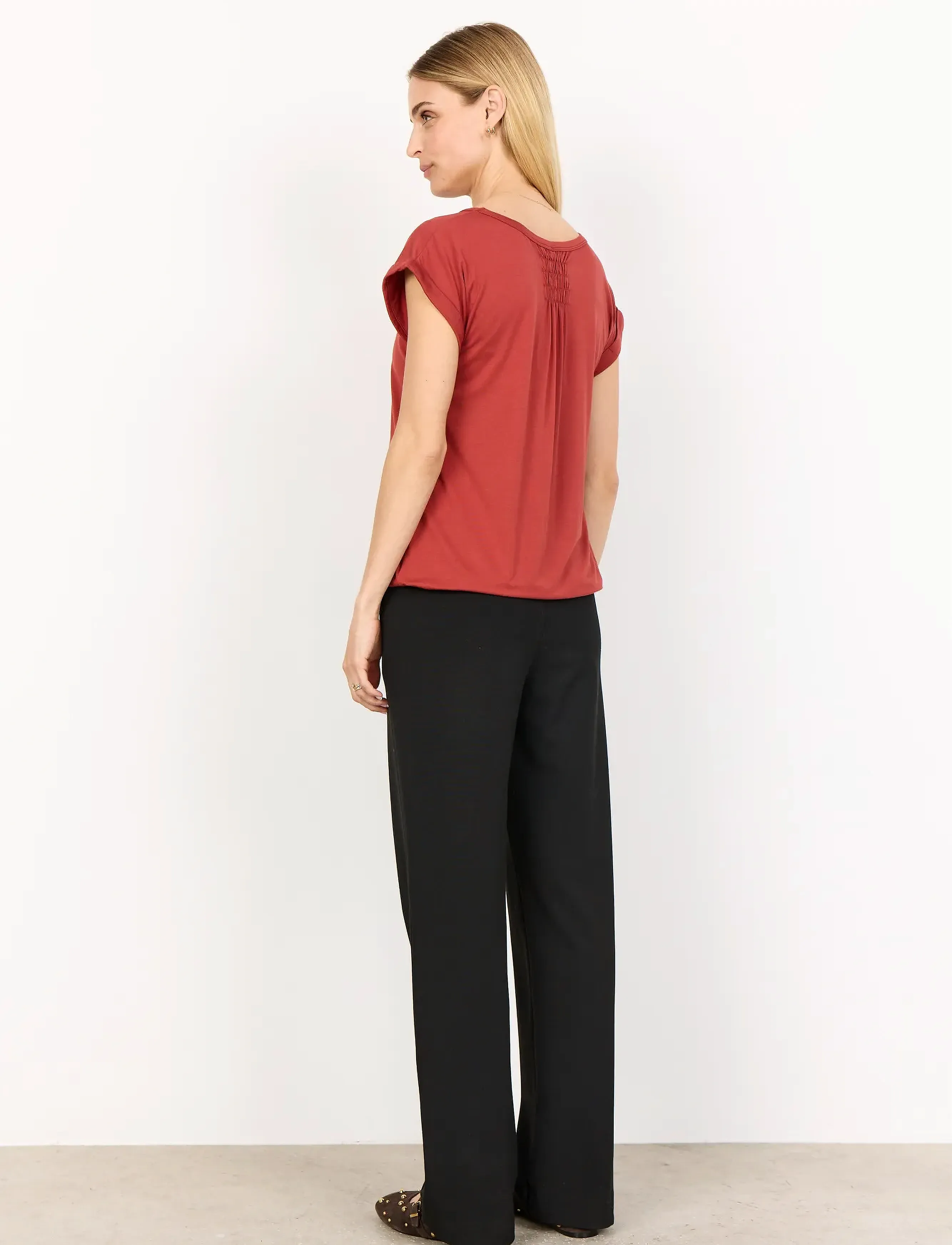 Soyaconcept - SC-MARICA - t-shirts - 4577 mineral red - 3