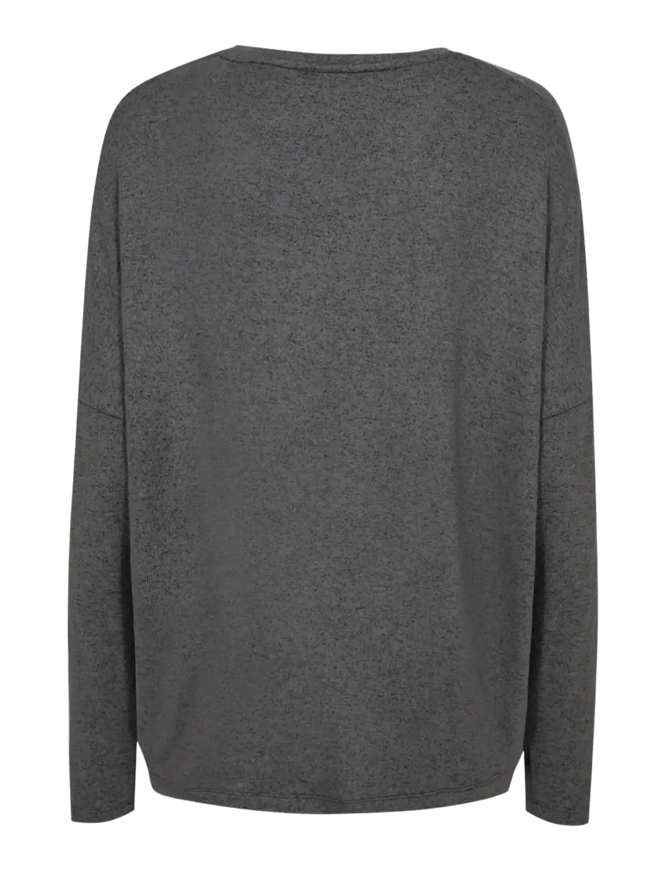 Soyaconcept - SC-BIARA - langærmede toppe - 99870 dark earth melange - 2
