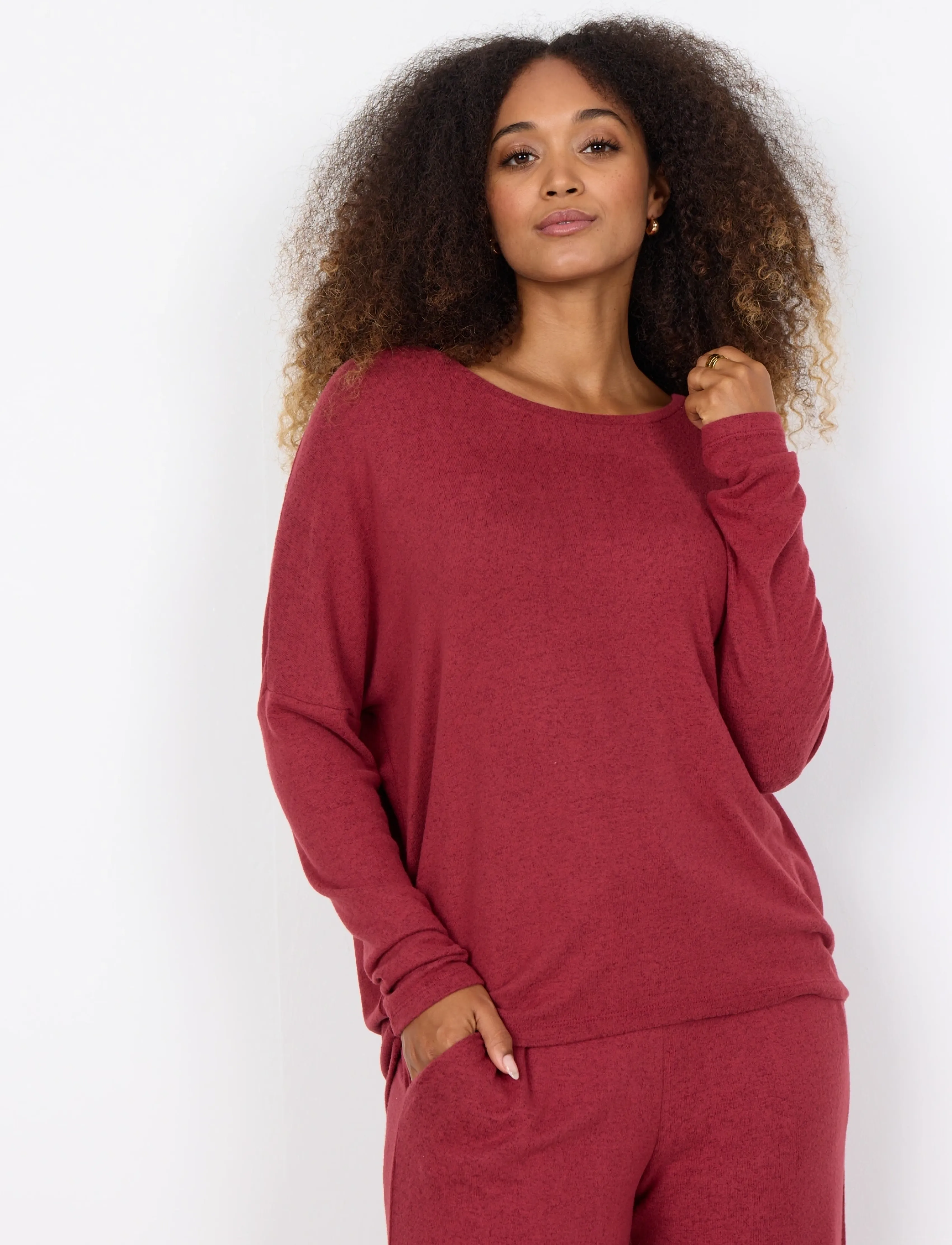Soyaconcept SC-BIARA - Blusen - 94470 DK. RED MEL / red