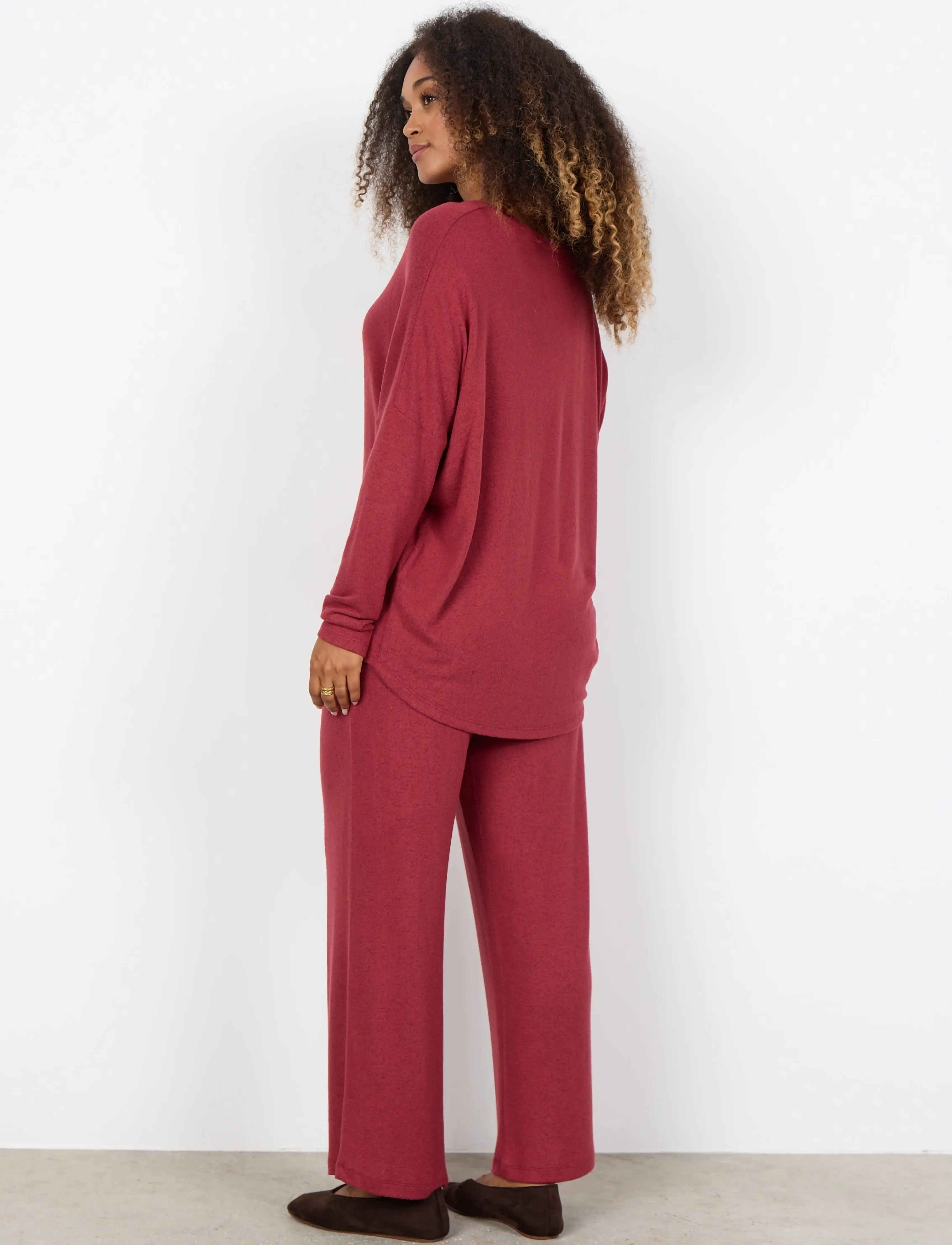 Soyaconcept - SC-BIARA - pitkähihaiset paidat - 94470 dk. red mel - 4