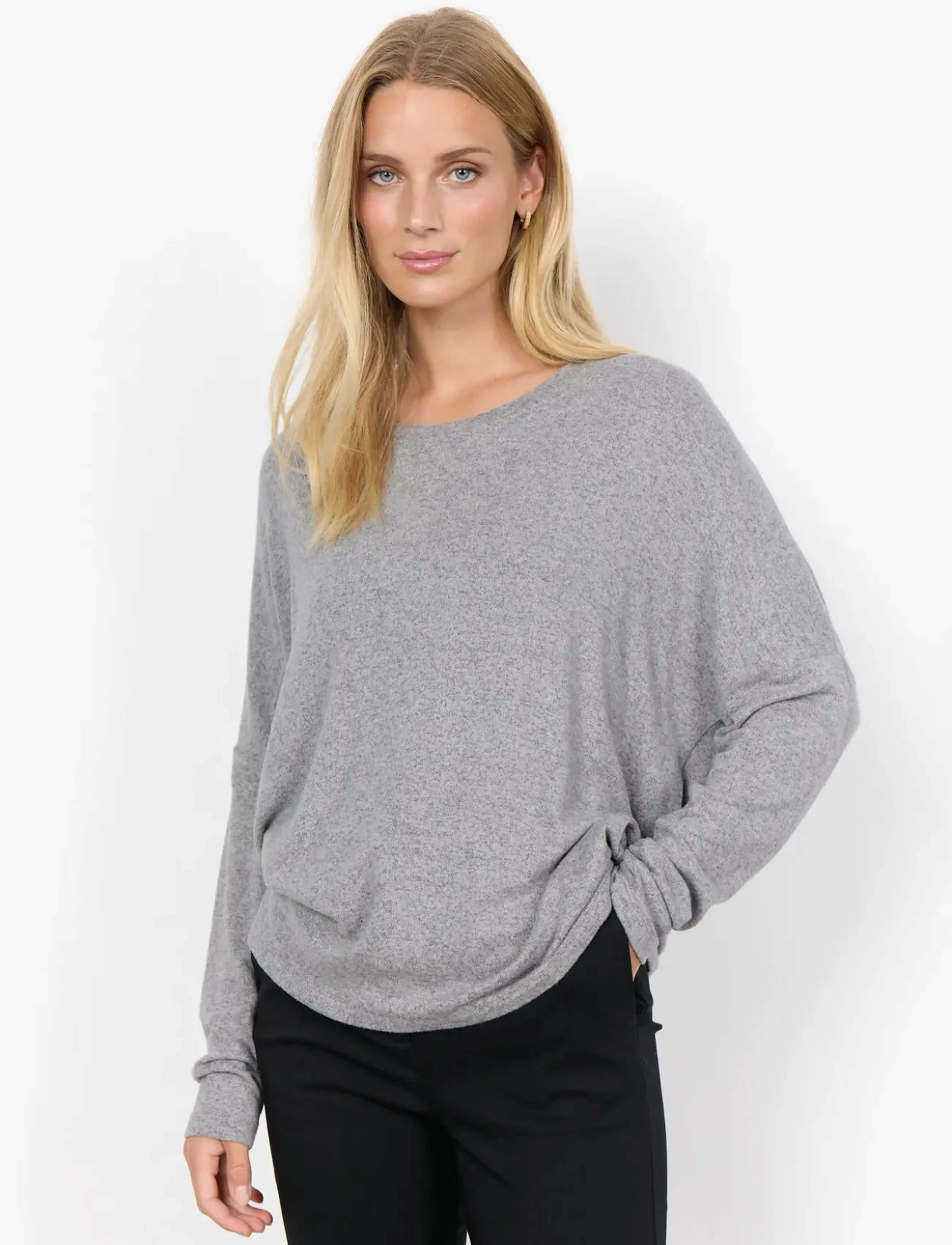 Soyaconcept SC-BIARA - Blusen - 99470 MED. GREY MELANGE / grey