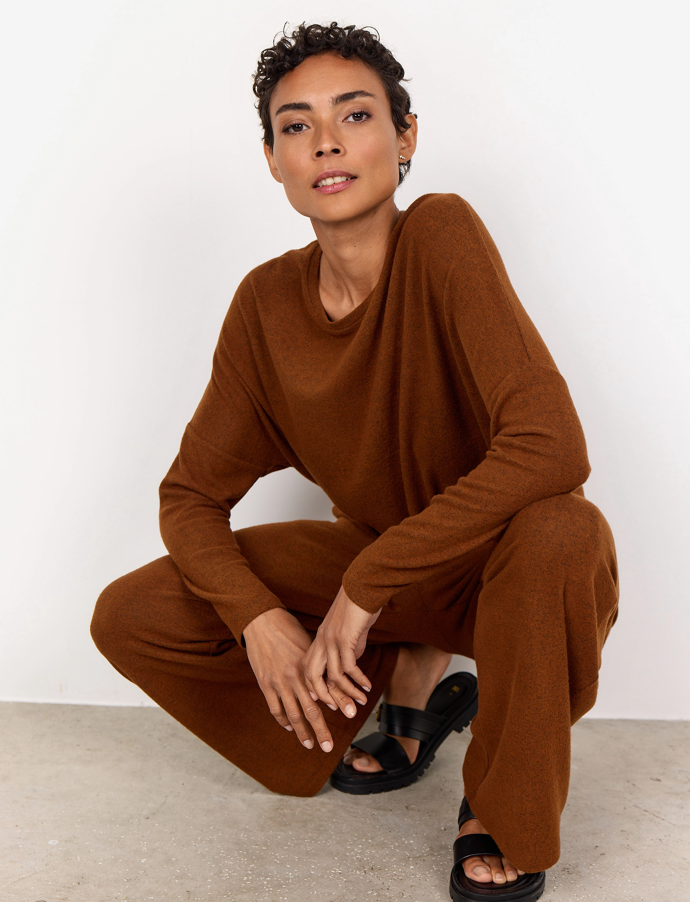 Soyaconcept - SC-BIARA - laveste priser - brown melange - 2