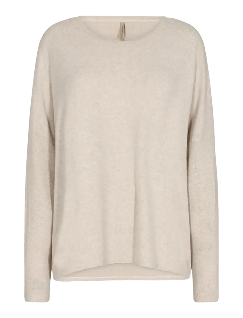 Soyaconcept - SC-BIARA - bluzki z długimi rękawami - cream melange - 1