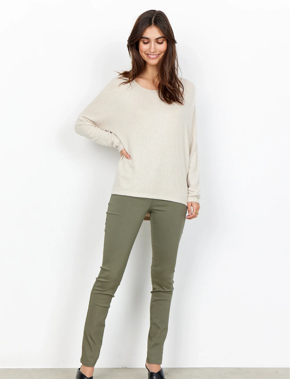 Soyaconcept - SC-BIARA - trøjer - cream melange - 3