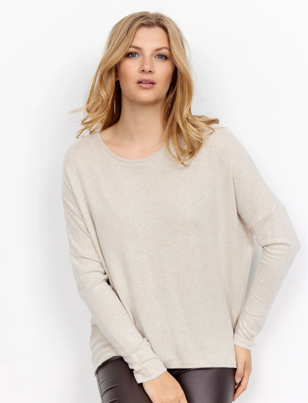 Soyaconcept - SC-BIARA - trøjer - cream melange - 4