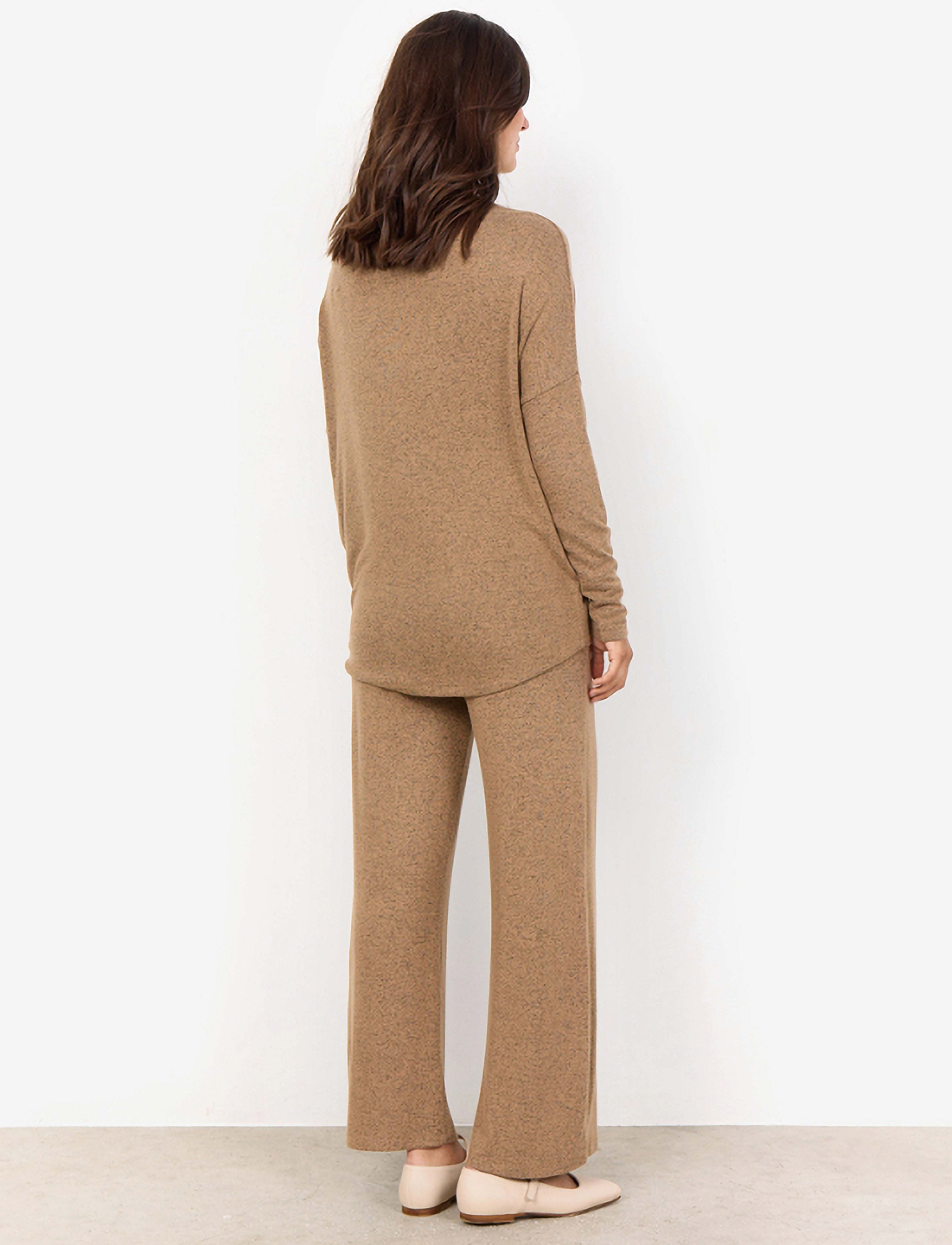 Soyaconcept - SC-BIARA - long-sleeved tops - desert brown melange - 4