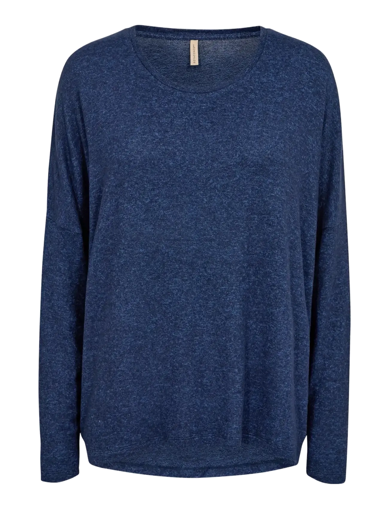 Soyaconcept SC-BIARA - Langärmlige Tops - NAVY MELANGE / navy