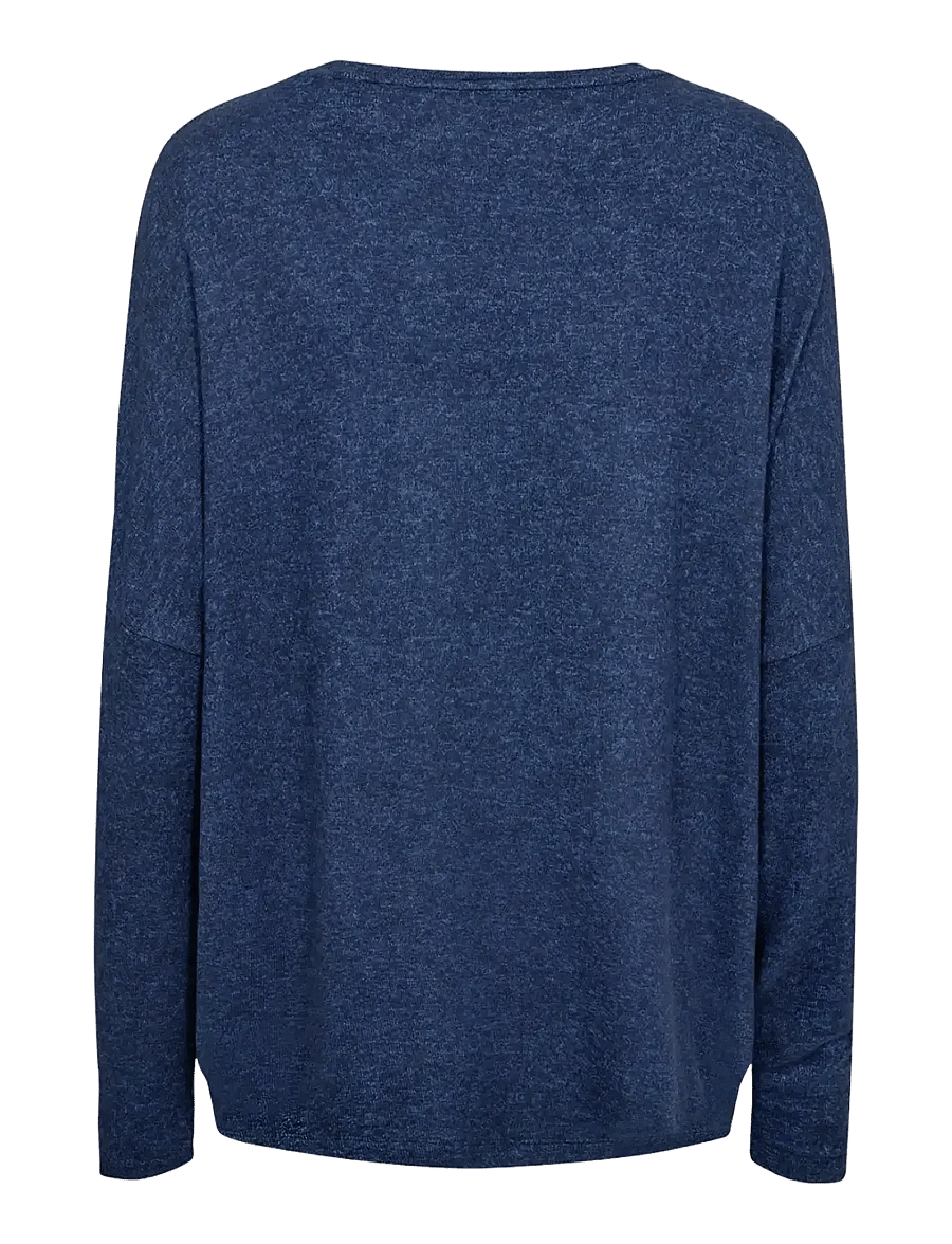 Soyaconcept - SC-BIARA - long-sleeved tops - navy melange - 2