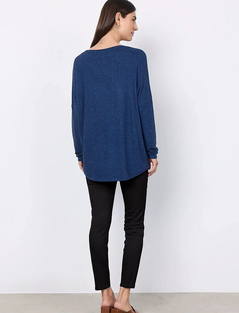Soyaconcept - SC-BIARA - sweaters - navy melange - 3