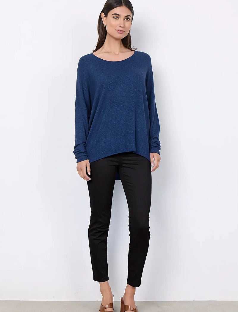 Soyaconcept - SC-BIARA - sweaters - navy melange - 4