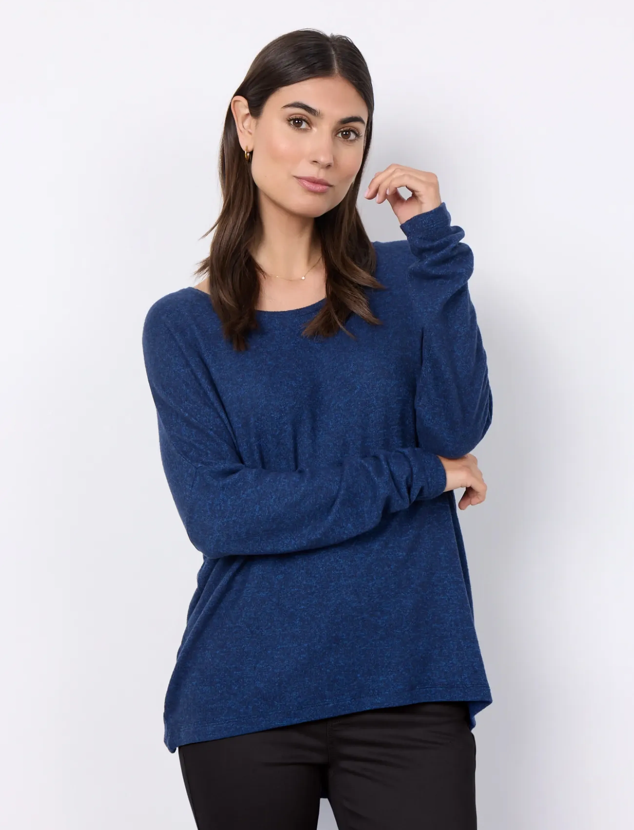 Soyaconcept - SC-BIARA - sügisesed riided - navy melange - 5