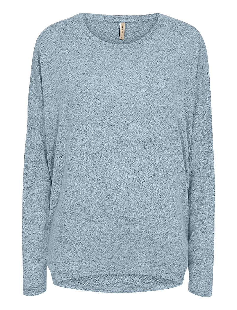 Soyaconcept - SC-BIARA - sweaters - skyway melange - 0