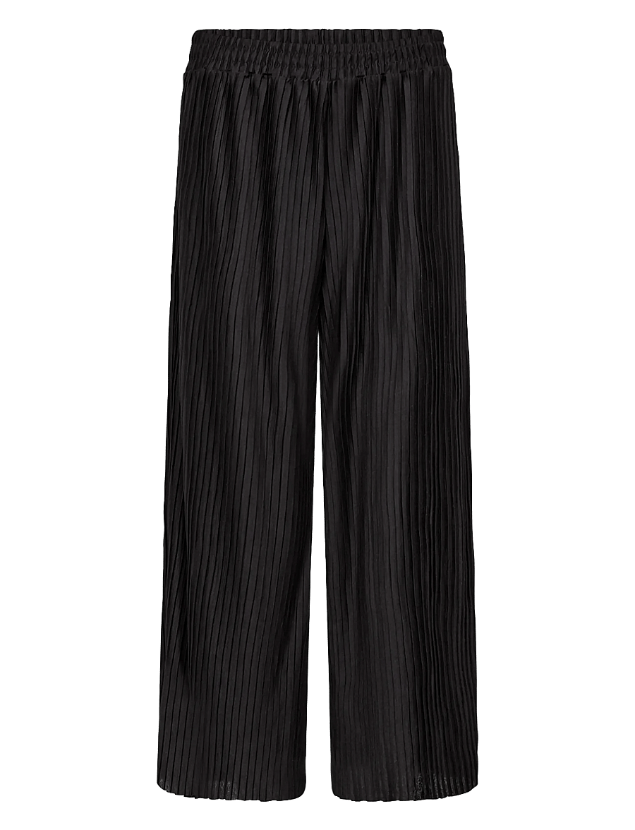 Soyaconcept - SC-KIRIT - bukser med brede ben - black - 1