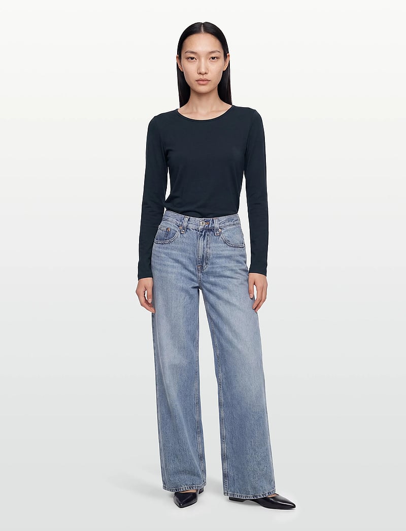 Soyaconcept - SC-PYLLE - långärmade toppar - 6910 navy - 0