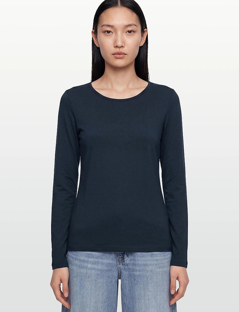 Soyaconcept - SC-PYLLE - långärmade toppar - 6910 navy - 3