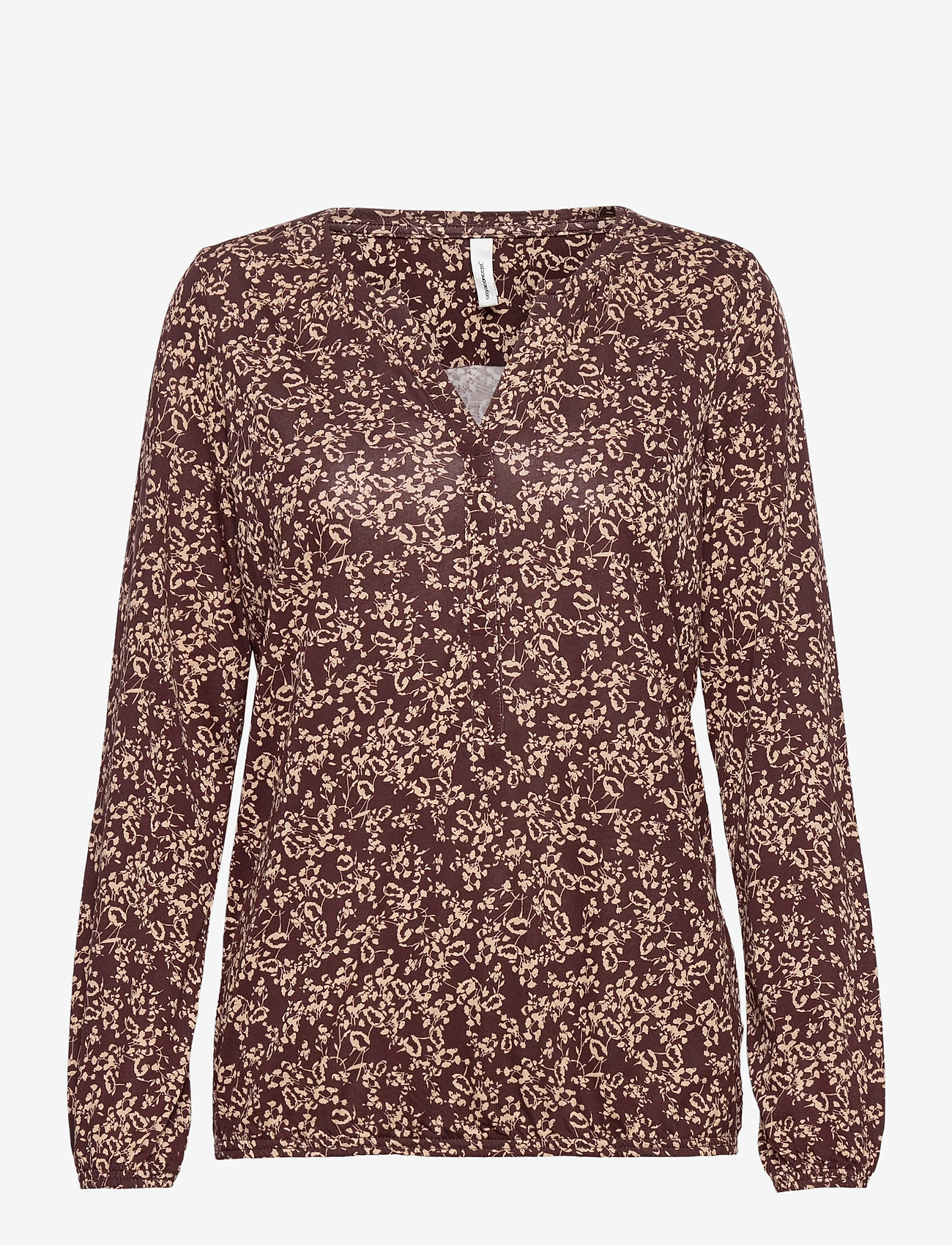 Soyaconcept - SC-FELICITY AOP - maroon combi - 0