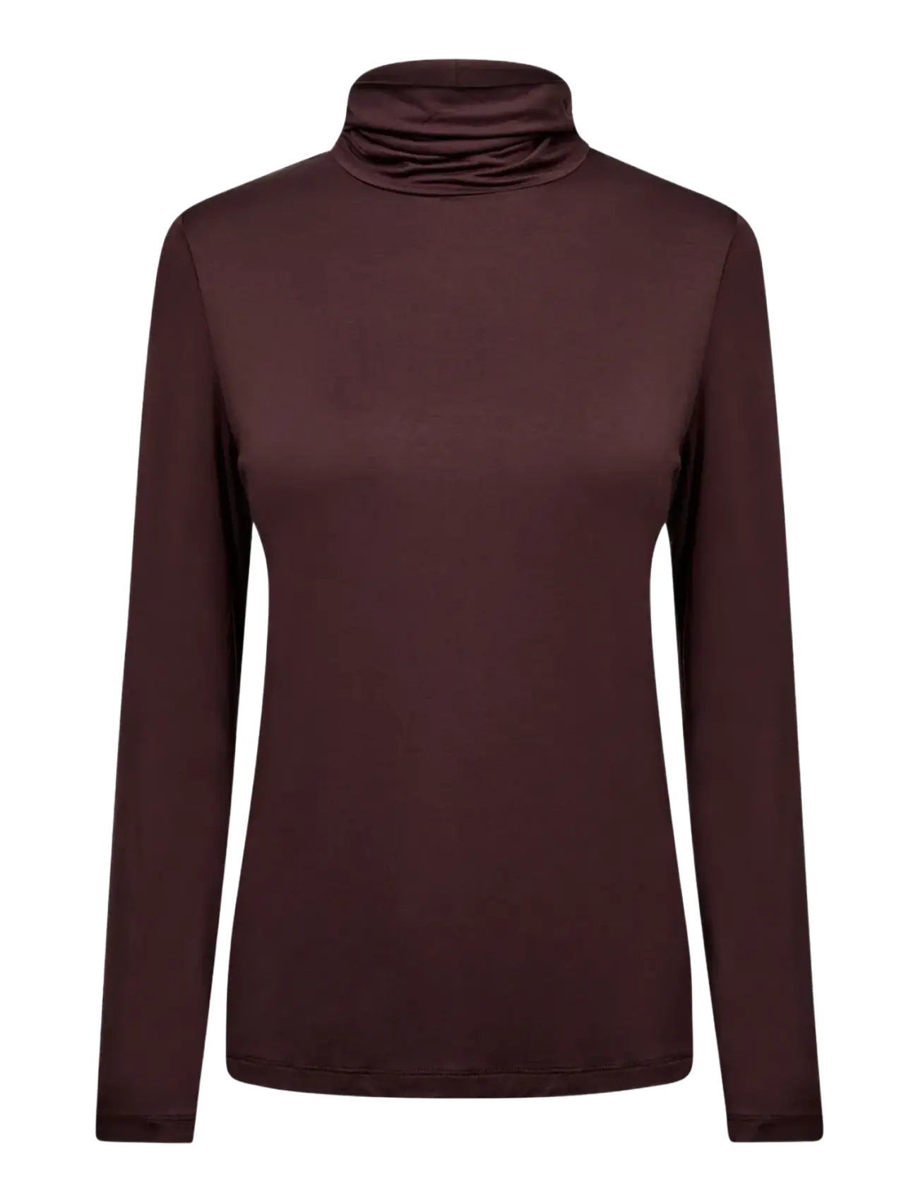 Soyaconcept - SC-MARICA - langärmlige tops - 8980 chocolate plum - 1