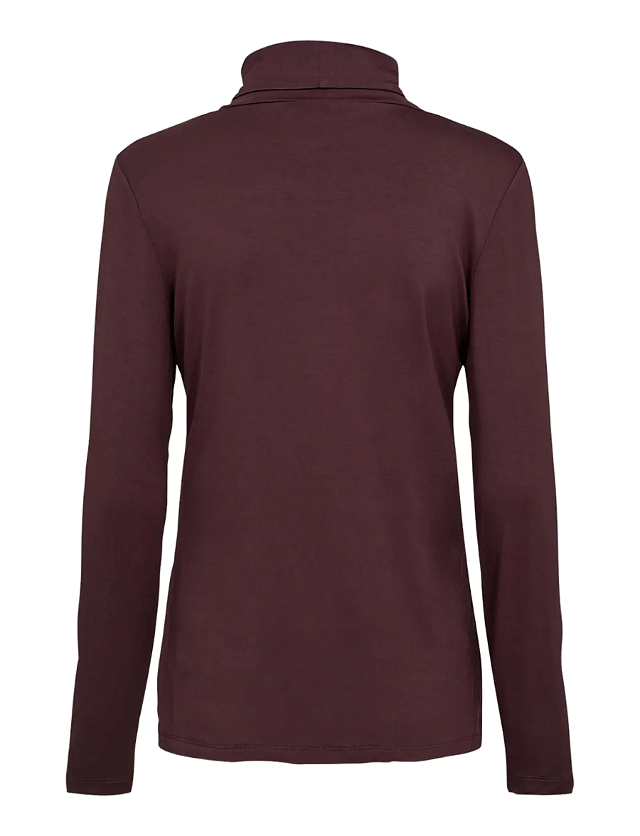 Soyaconcept - SC-MARICA - langärmlige tops - 8980 chocolate plum - 2