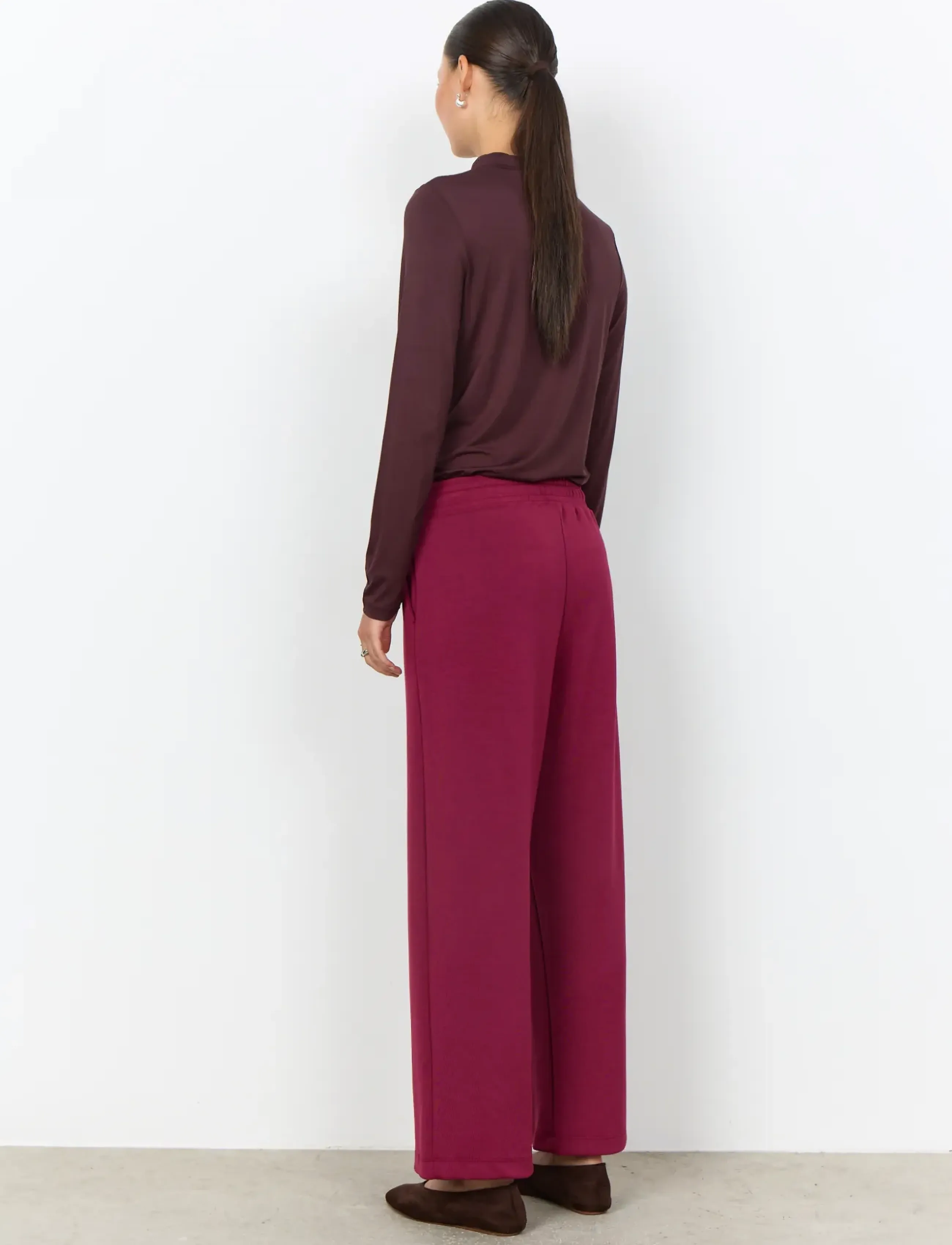 Soyaconcept - SC-MARICA - langärmlige tops - 8980 chocolate plum - 3