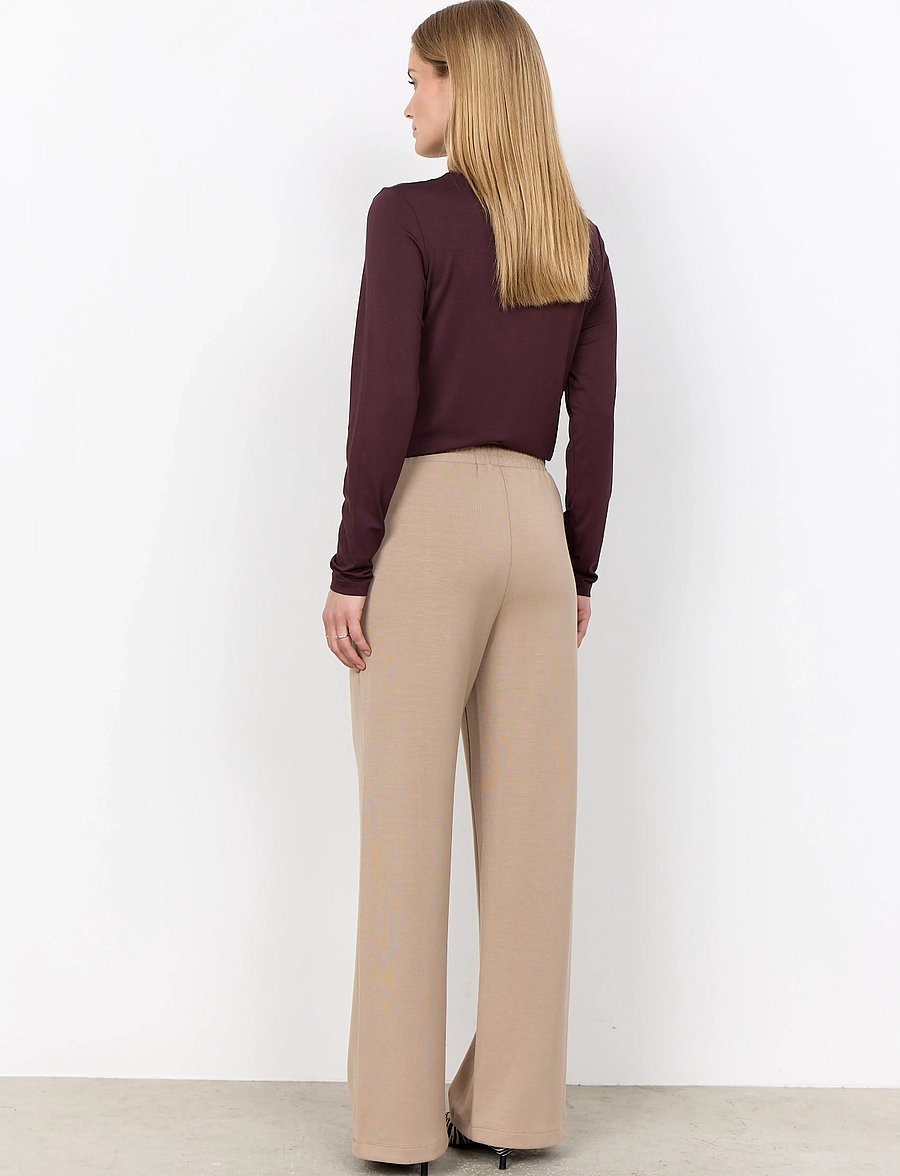 Soyaconcept - SC-MARICA - langärmlige tops - 8980 chocolate plum - 4