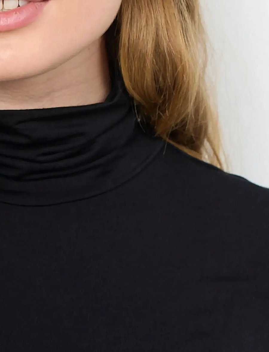 Soyaconcept - SC-MARICA - kõrge kaelusega kudumid - black - 5