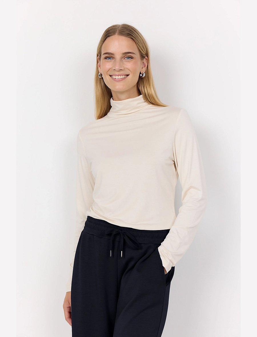 Soyaconcept - SC-MARICA - langärmlige tops - cream - 0