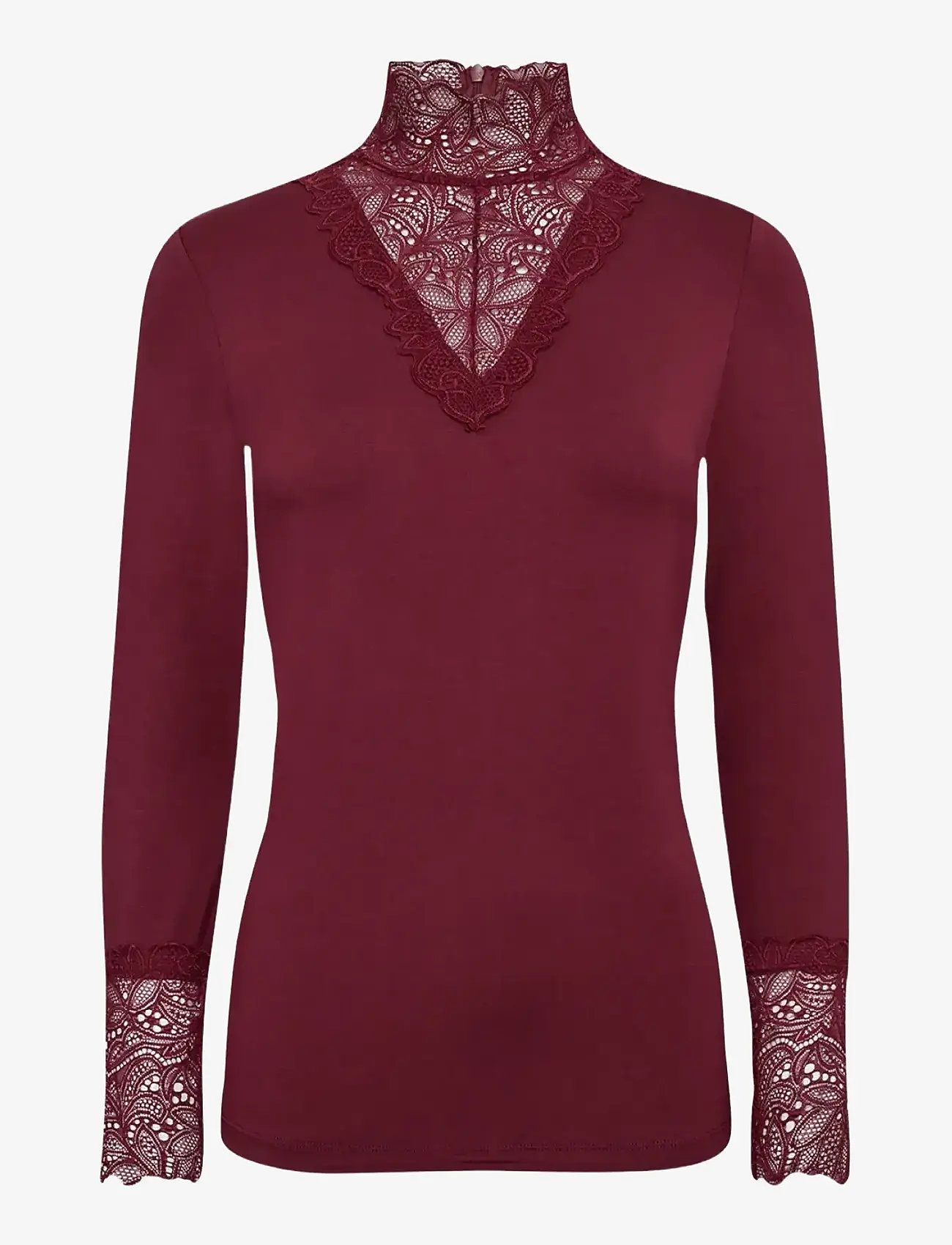 Soyaconcept - SC-MARICA - pikkade varrukatega alussärgid - 4850 dark red - 0