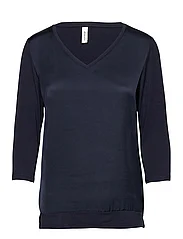 Soyaconcept - SC-THILDE - long-sleeved blouses - navy - 0