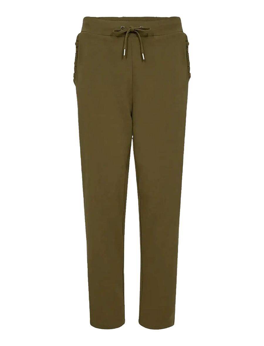 Soyaconcept - SC-SIHAM - straight leg trousers - 7965 dark olive - 1