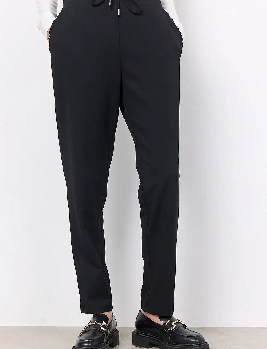 Soyaconcept - SC-SIHAM - hose mit geradem bein - black - 4