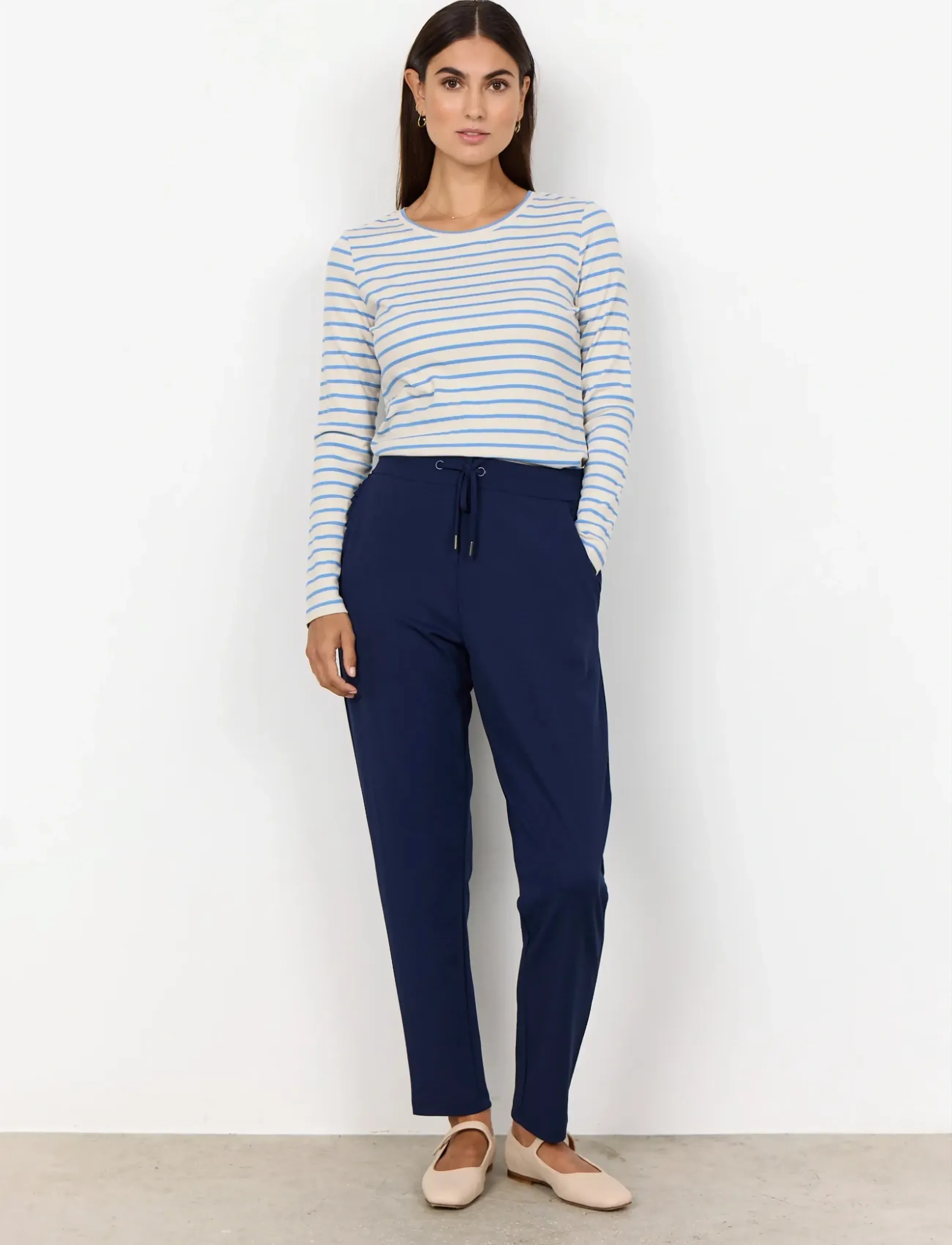 Soyaconcept Sc-Siham, XS, Trousers, Marineblau - Joggers, Frauen