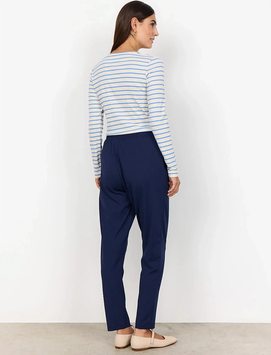 Soyaconcept - SC-SIHAM - raka byxor - blue iris - 3
