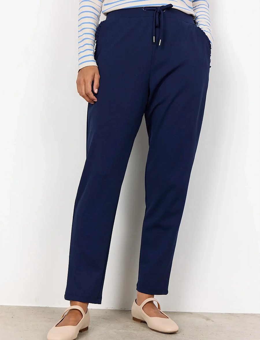 Soyaconcept - SC-SIHAM - raka byxor - blue iris - 4