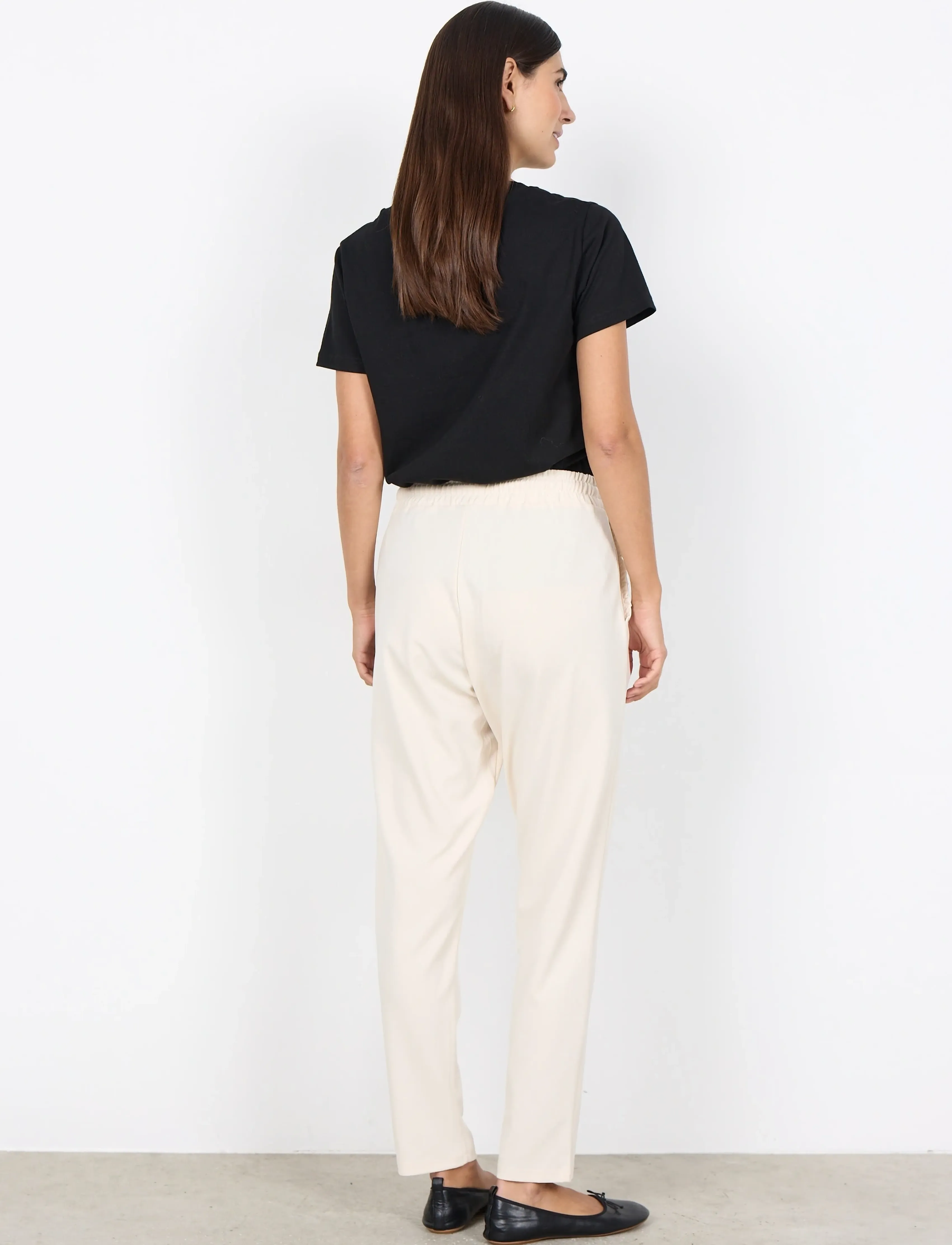 Soyaconcept - SC-SIHAM - straight leg trousers - cream - 4