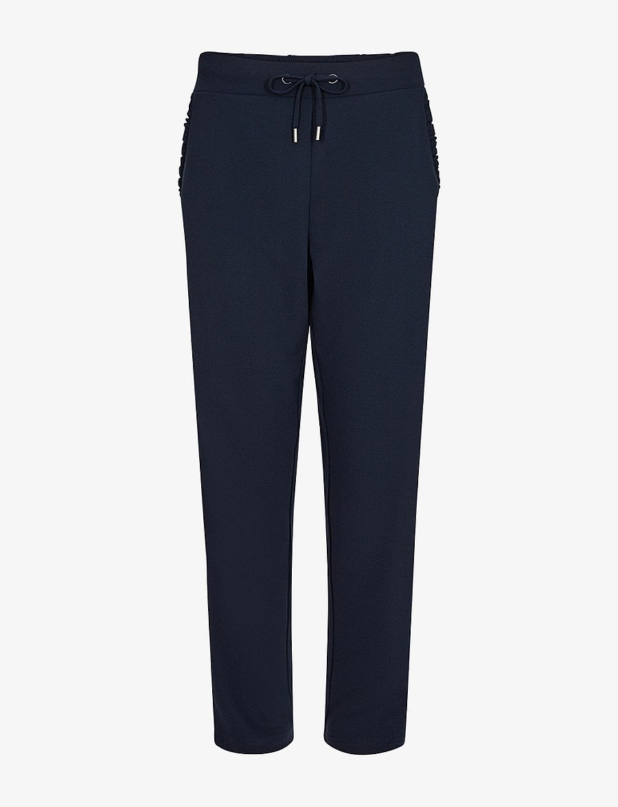Soyaconcept - SC-SIHAM - straight leg trousers - navy - 1