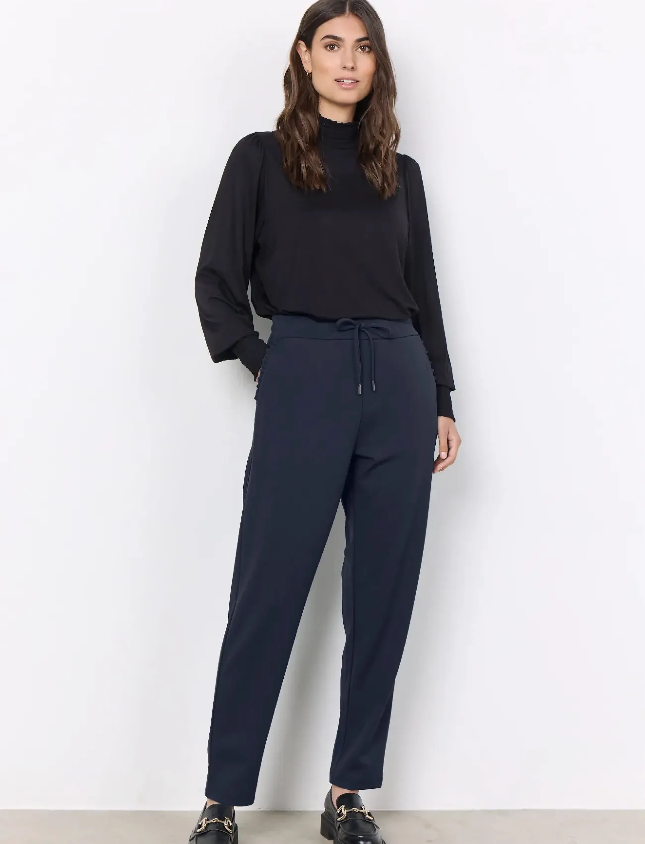 Soyaconcept Sc-Siham, M, Blue, Bukser > Joggers, Dame