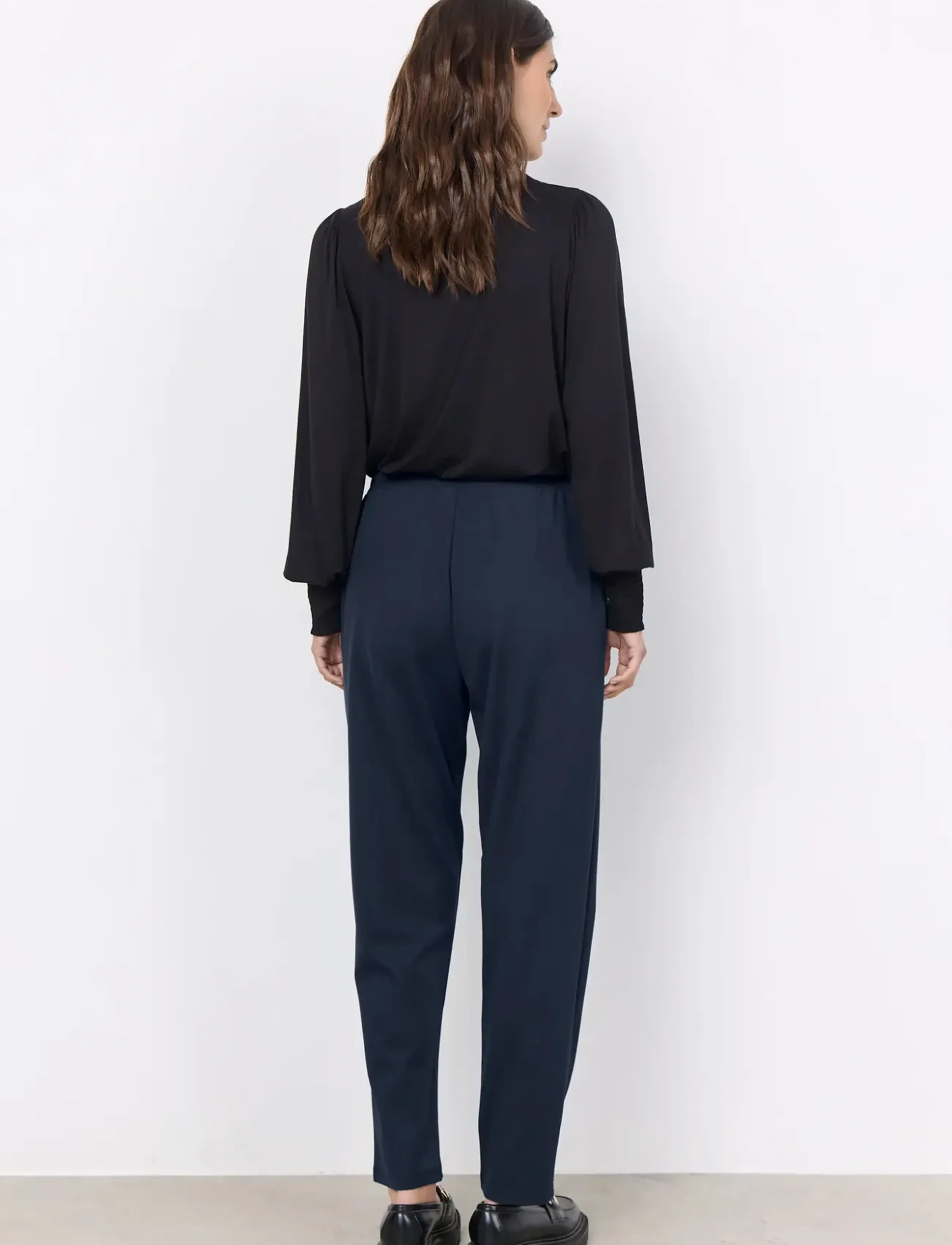 Soyaconcept - SC-SIHAM - straight leg trousers - navy - 3