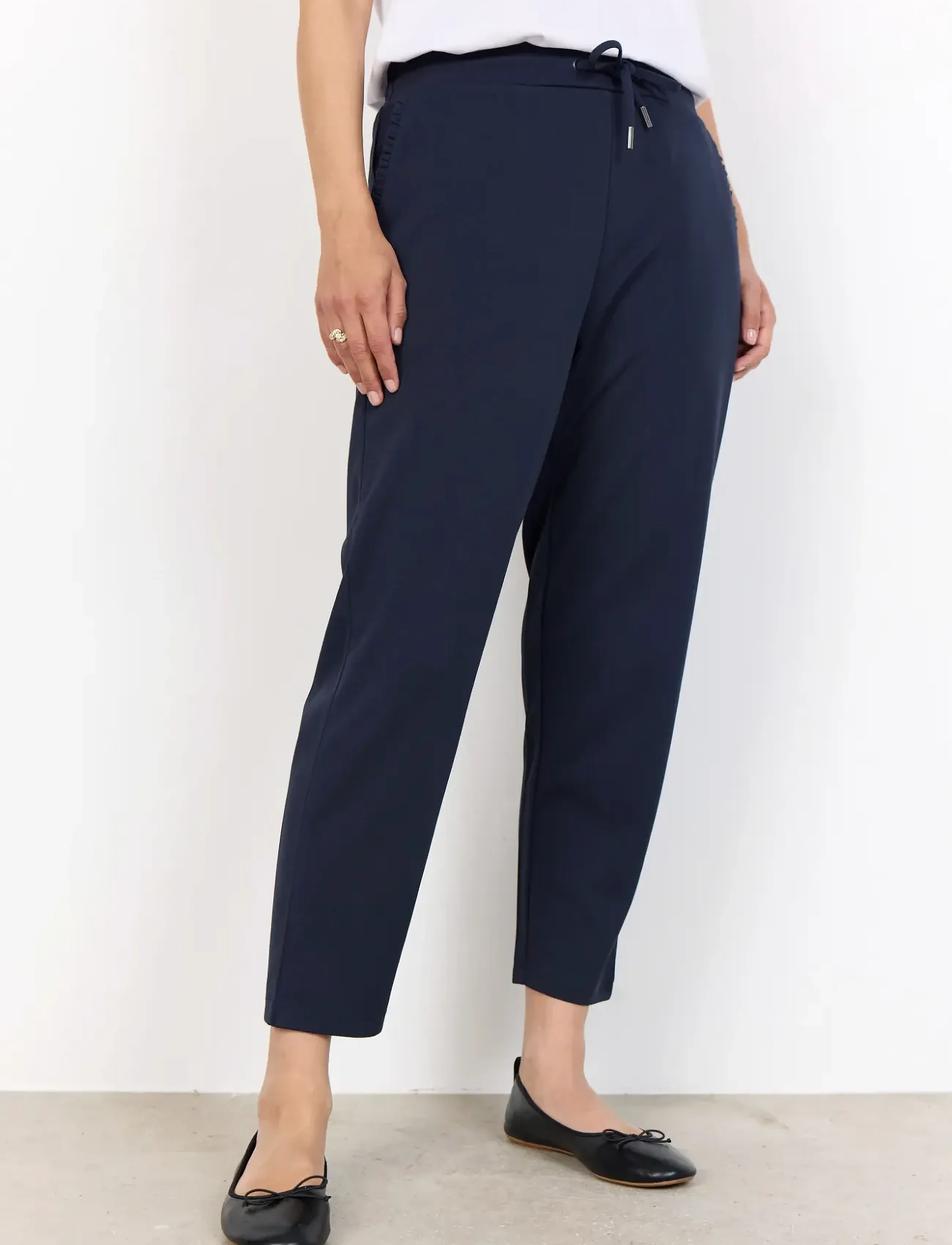 Soyaconcept - SC-SIHAM - slim fit bukser - navy - 4