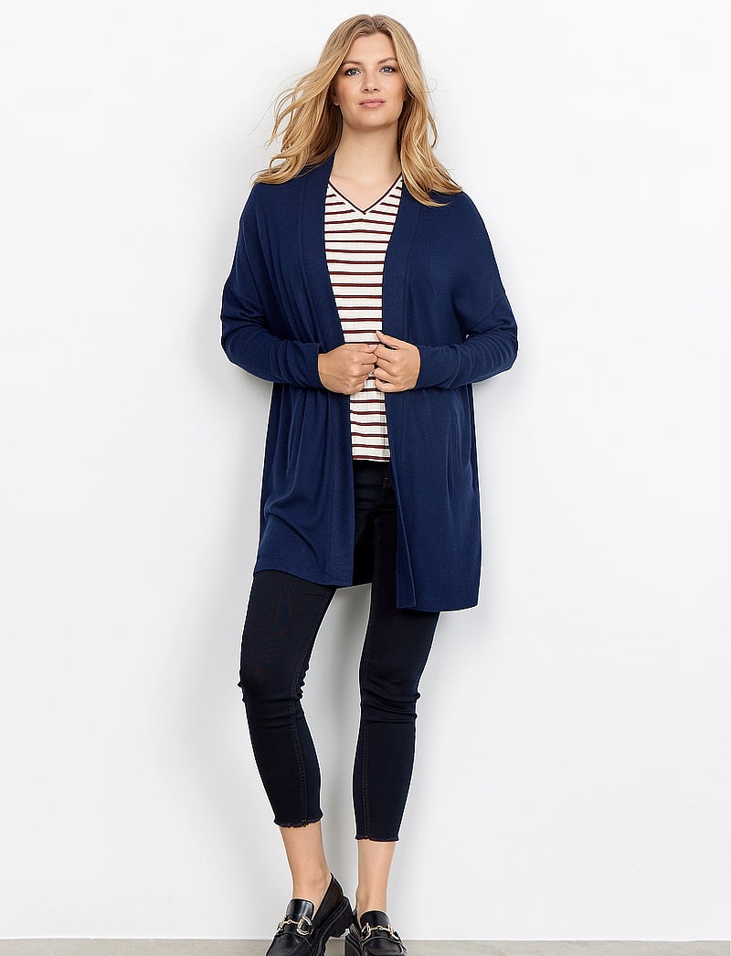 Soyaconcept - SC-BIARA - cardigans - navy melange - 3