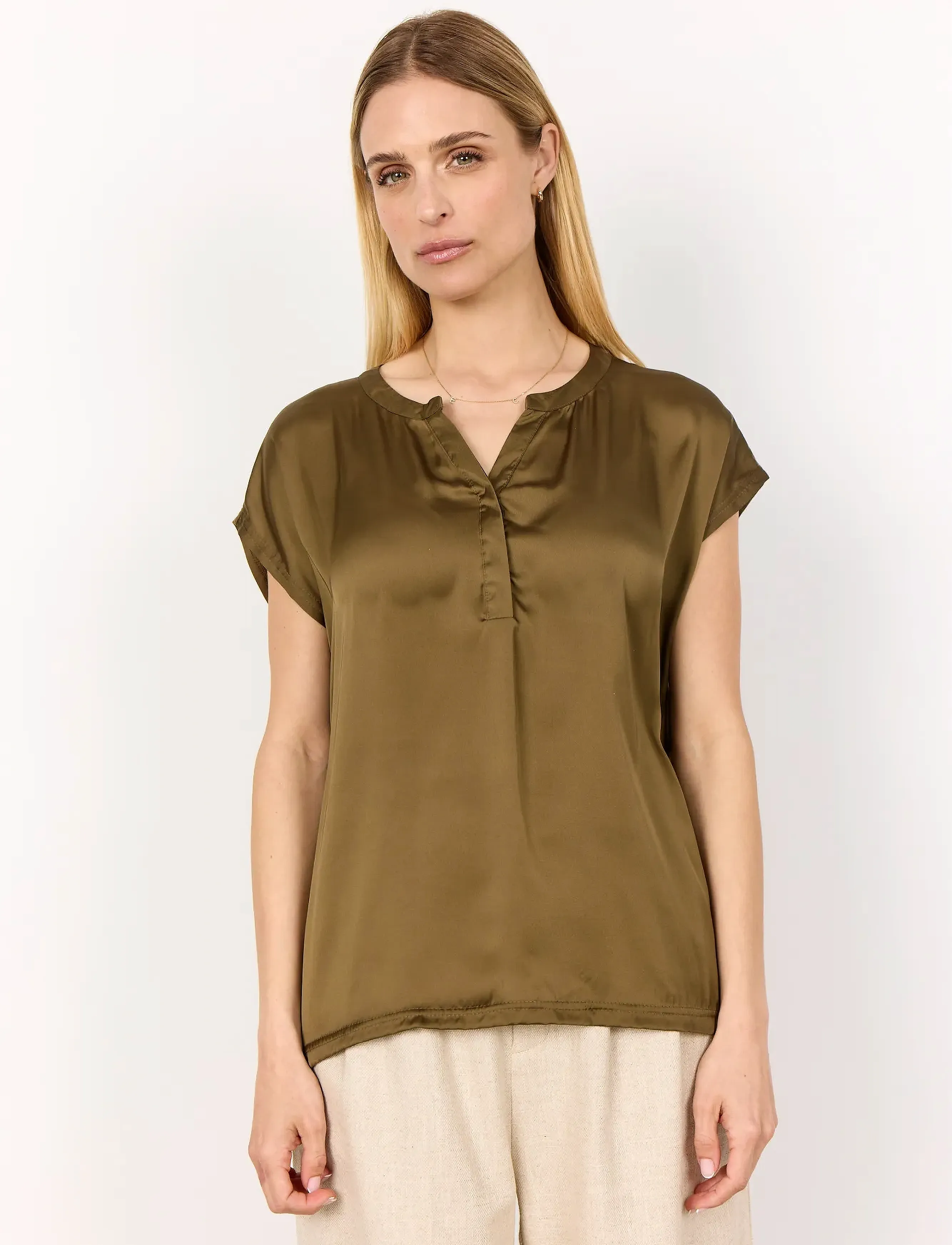 Soyaconcept SC-THILDE - Blusen - 7230 MISTY OLIVE / khaki/green
