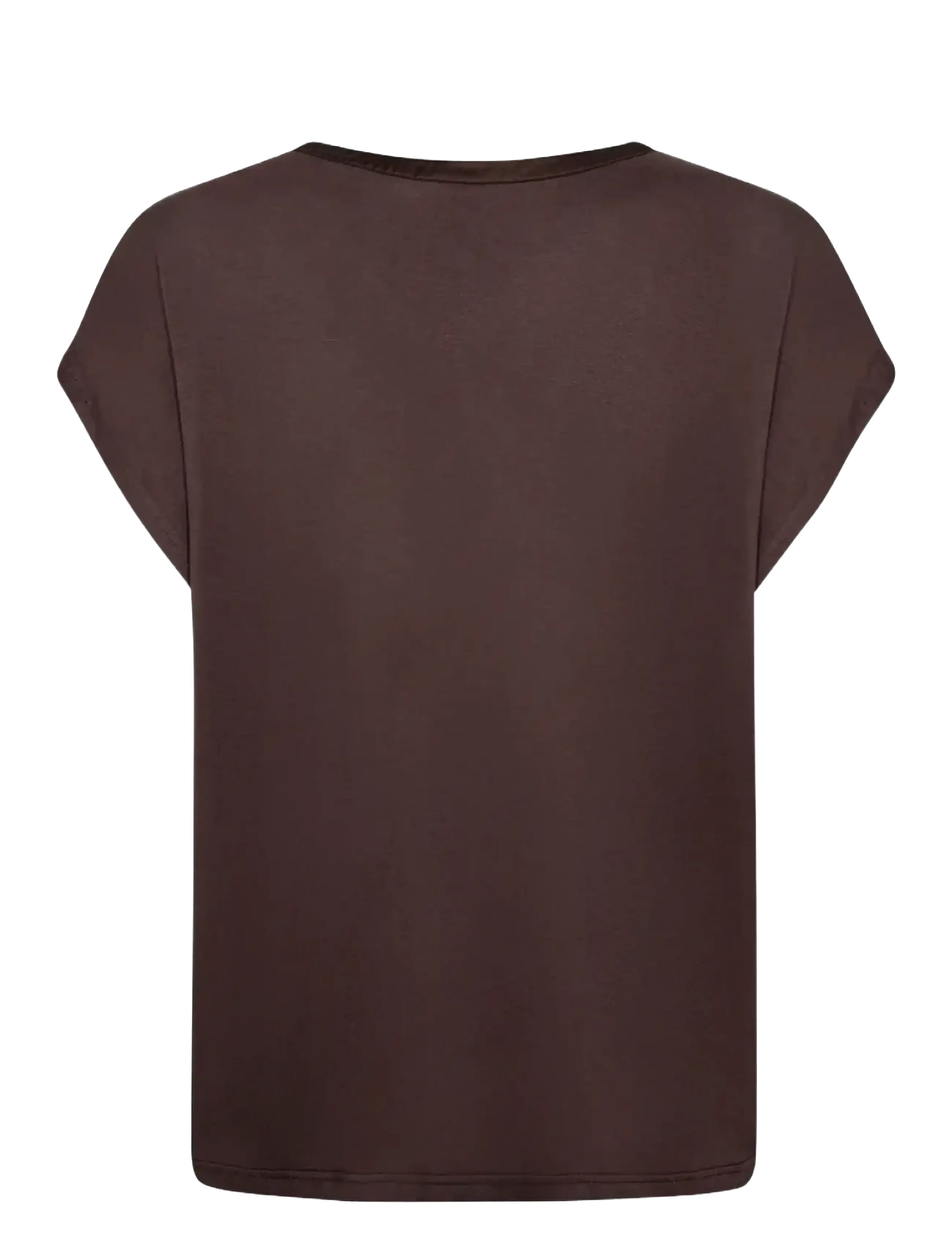 Soyaconcept - SC-THILDE - short-sleeved blouses - 8694 hot fudge - 2