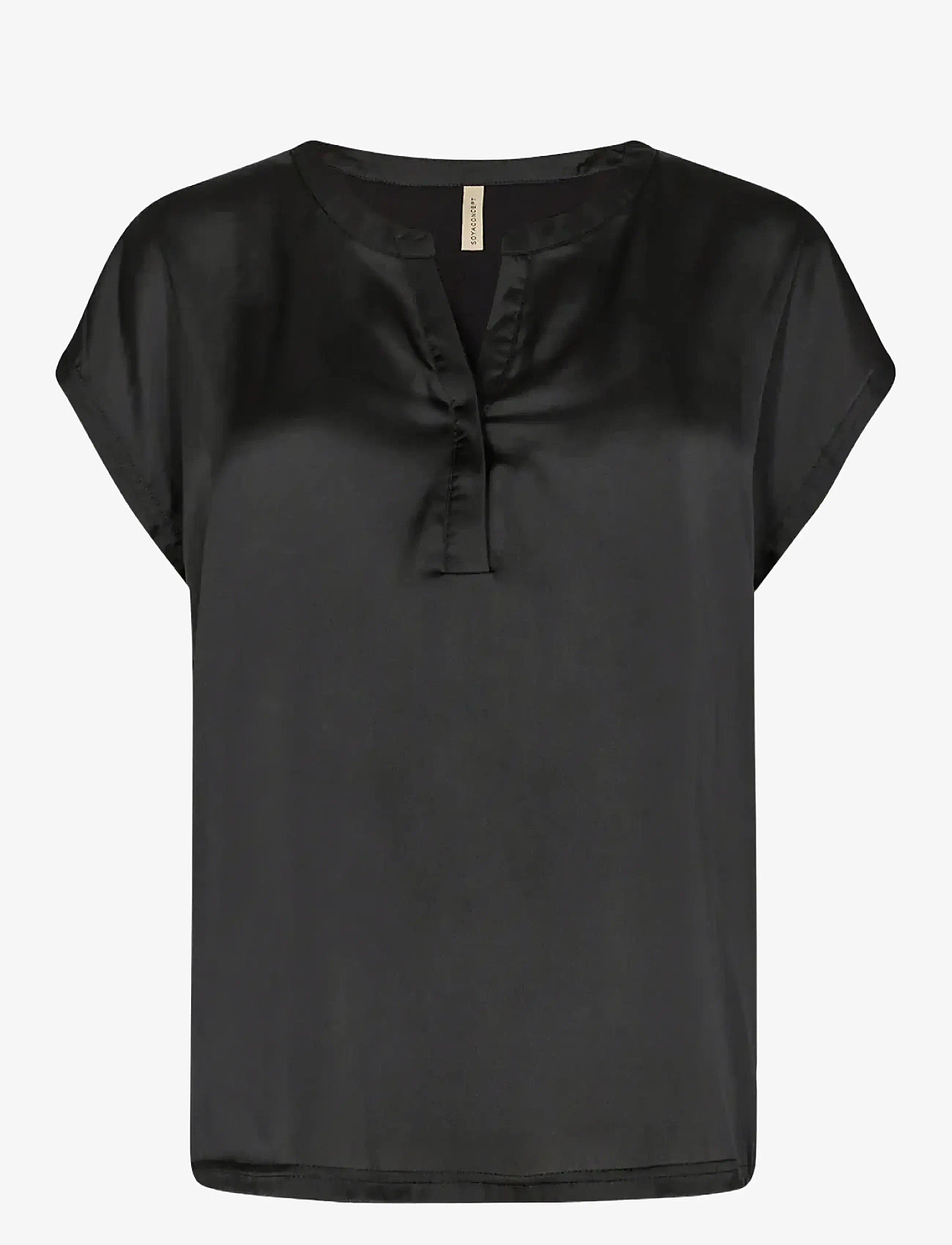 Soyaconcept - SC-THILDE - short-sleeved blouses - black - 1