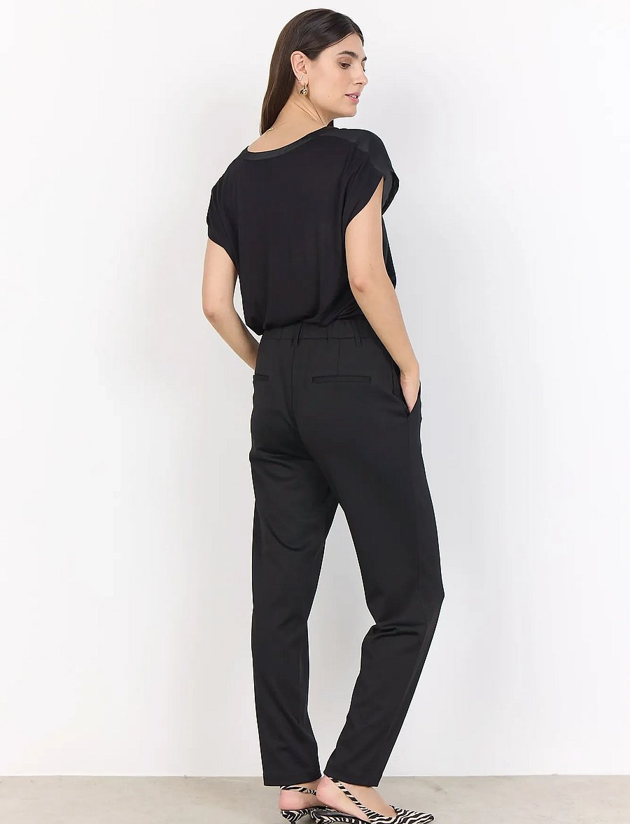 Soyaconcept - SC-THILDE - blūzes ar īsām piedurknēm - black - 3