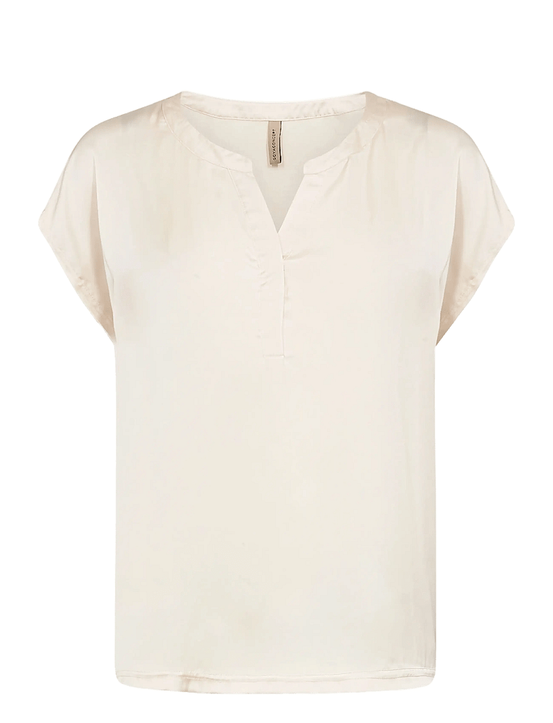 Soyaconcept - SC-THILDE - kurzämlige blusen - cream - 1