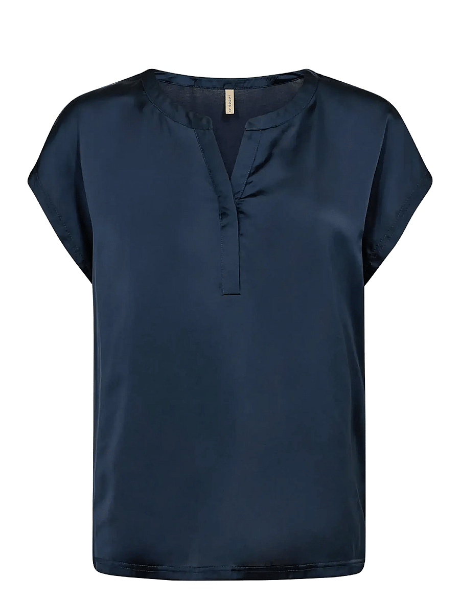 Soyaconcept - SC-THILDE - short-sleeved blouses - navy - 1