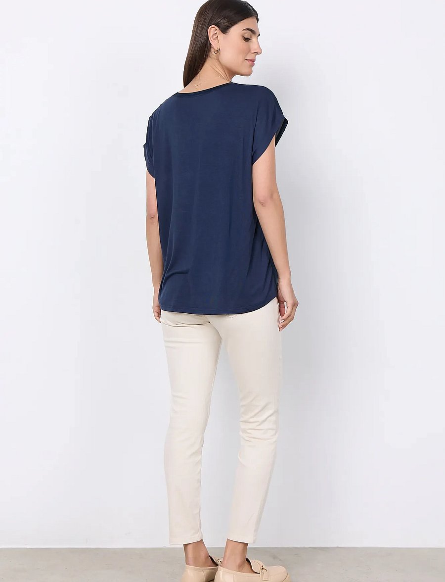 Soyaconcept - SC-THILDE - short-sleeved blouses - navy - 3