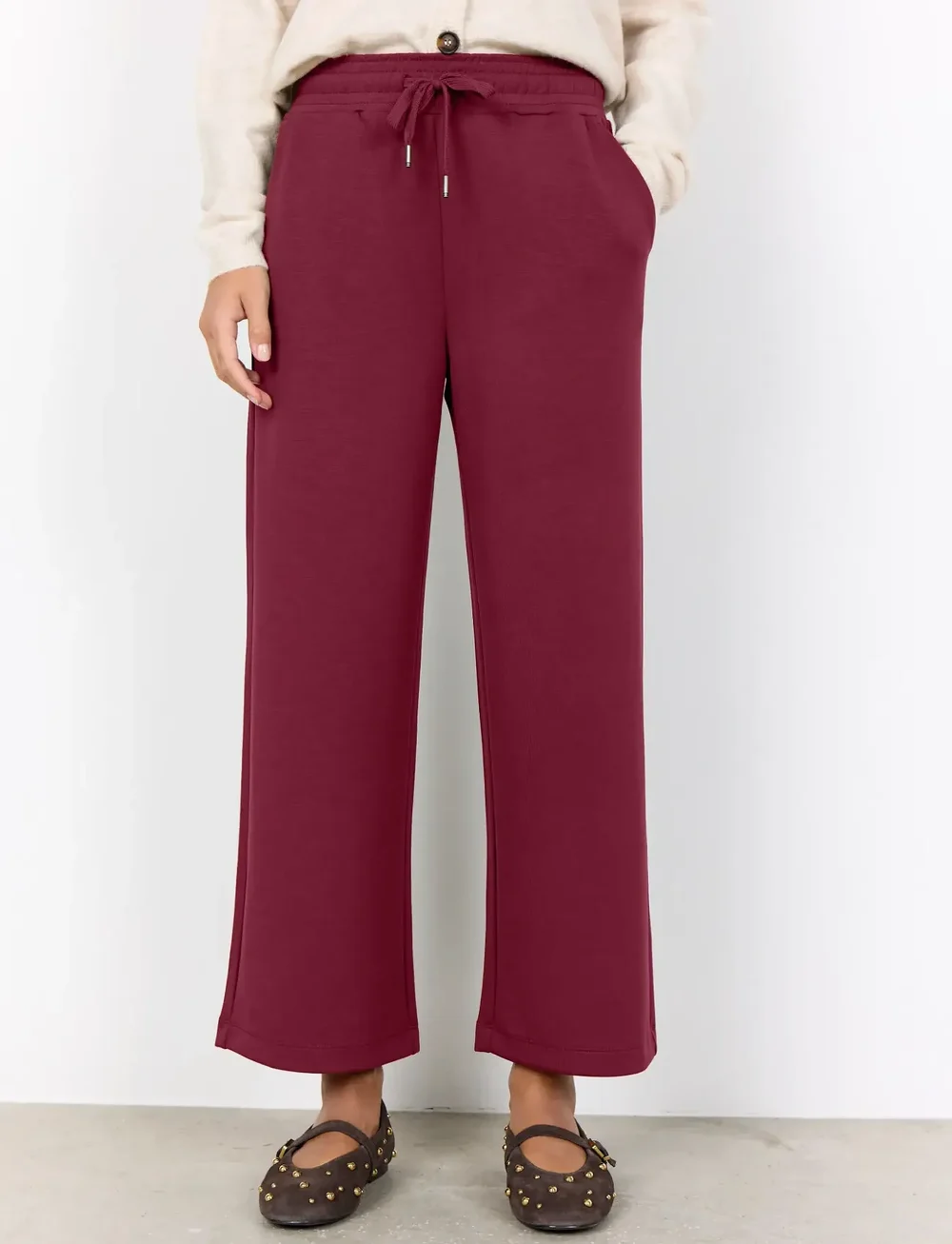 Soyaconcept - SC-BANU - joggersid - 4850 dark red - 4